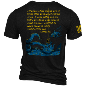 MATTHEW 18:6 (Millstone) - T-Shirt