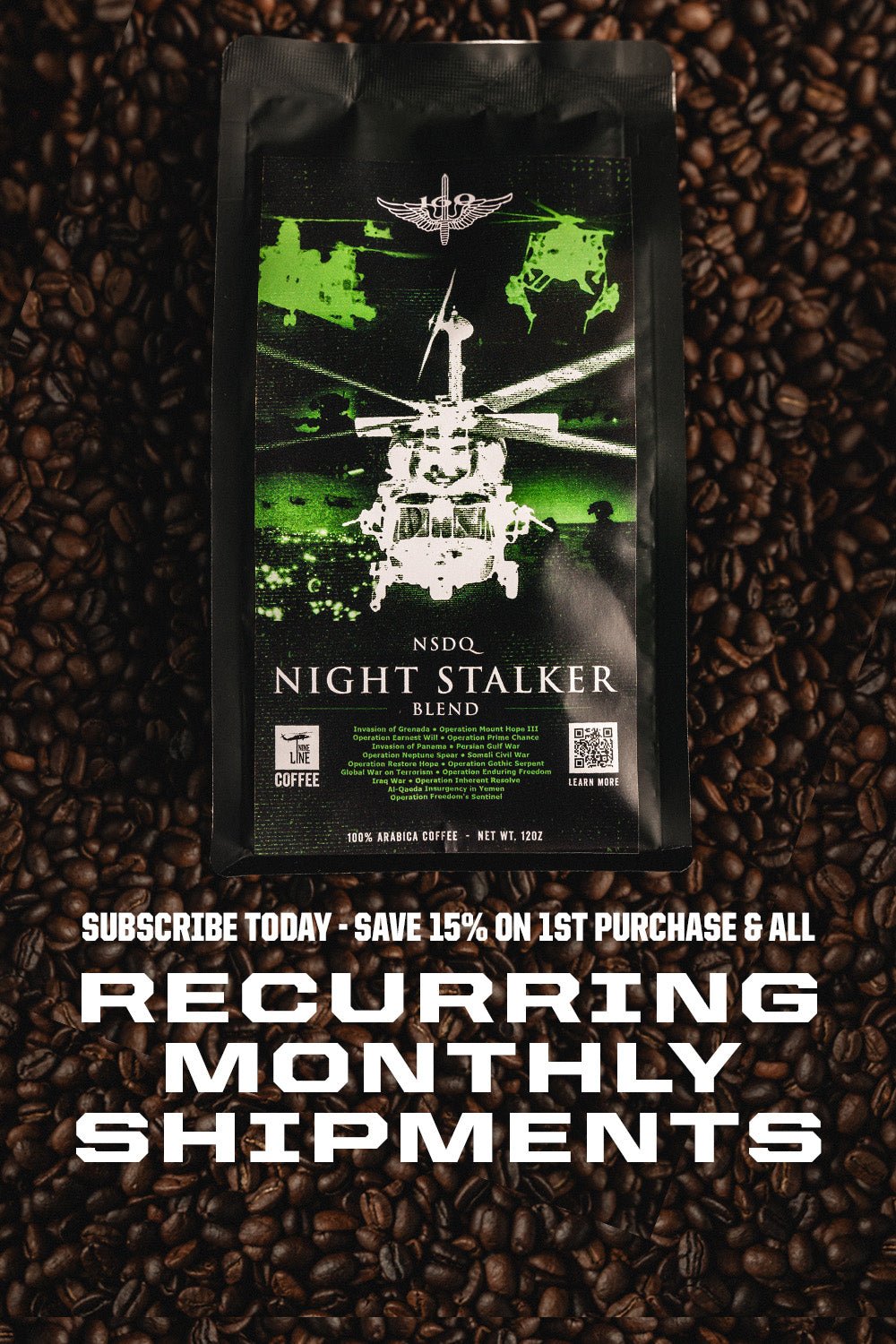Nine Line Coffee - Night Stalker Blend